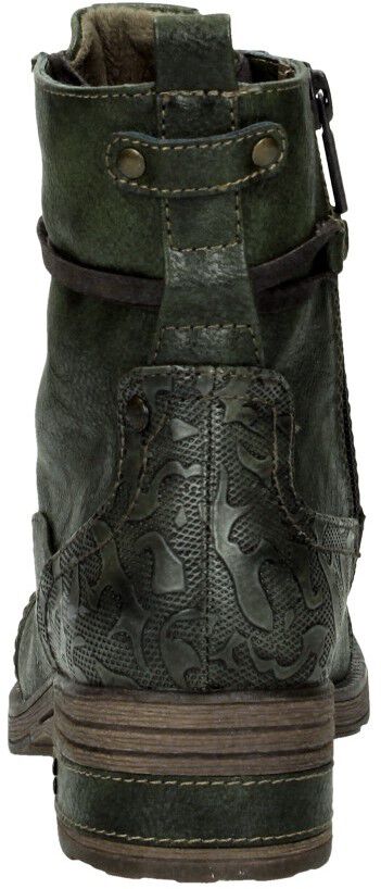 Mustang Dames veterschoenen groen