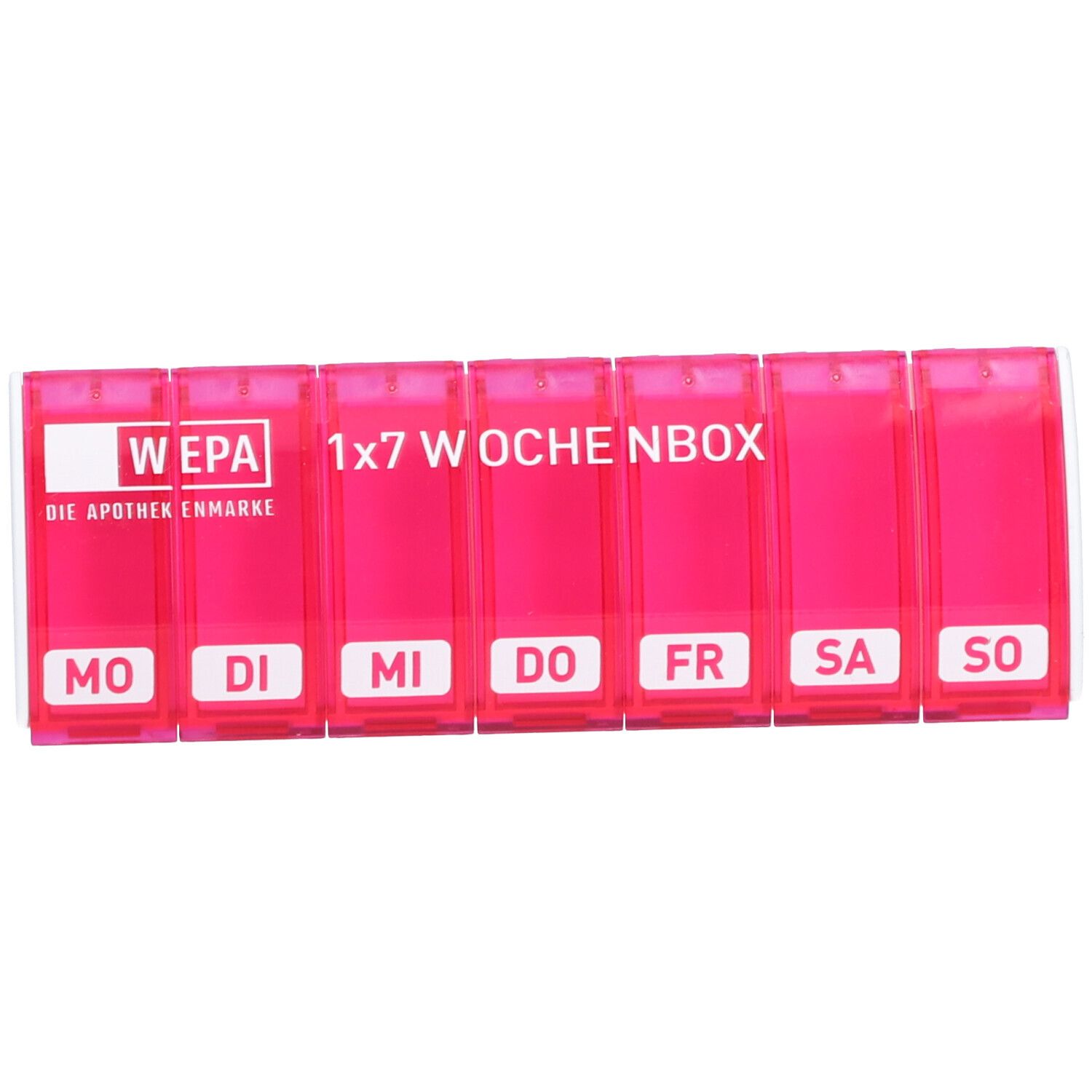 WEPA 1x7 Wochenbox pink/UV-Schutz+