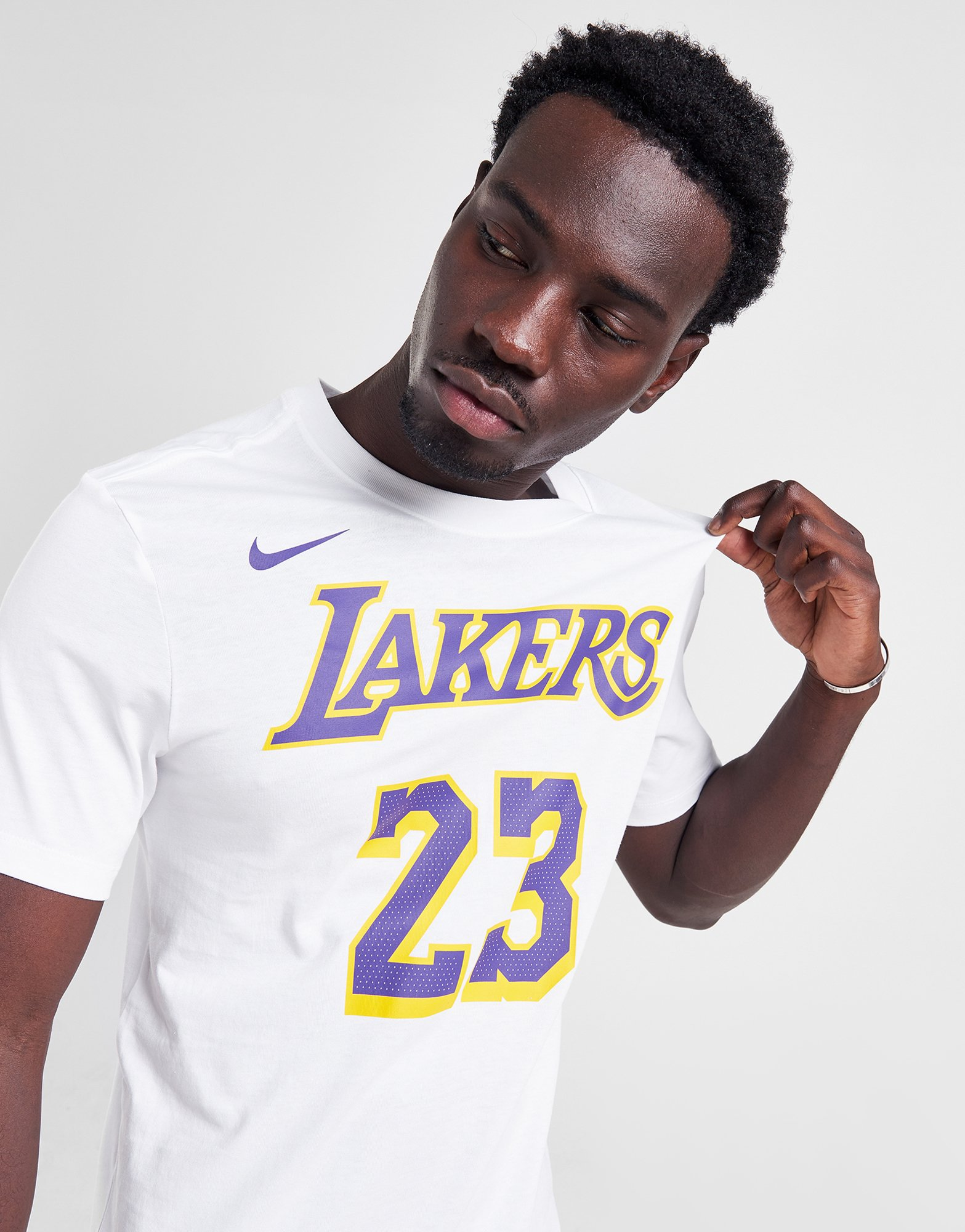 Nike T-shirt NBA LA Lakers James #23 Homme