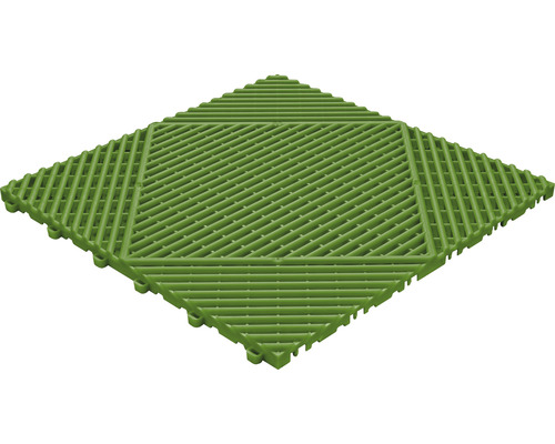 Florco Classic kunststof kliktegel, 40x40 cm, groen