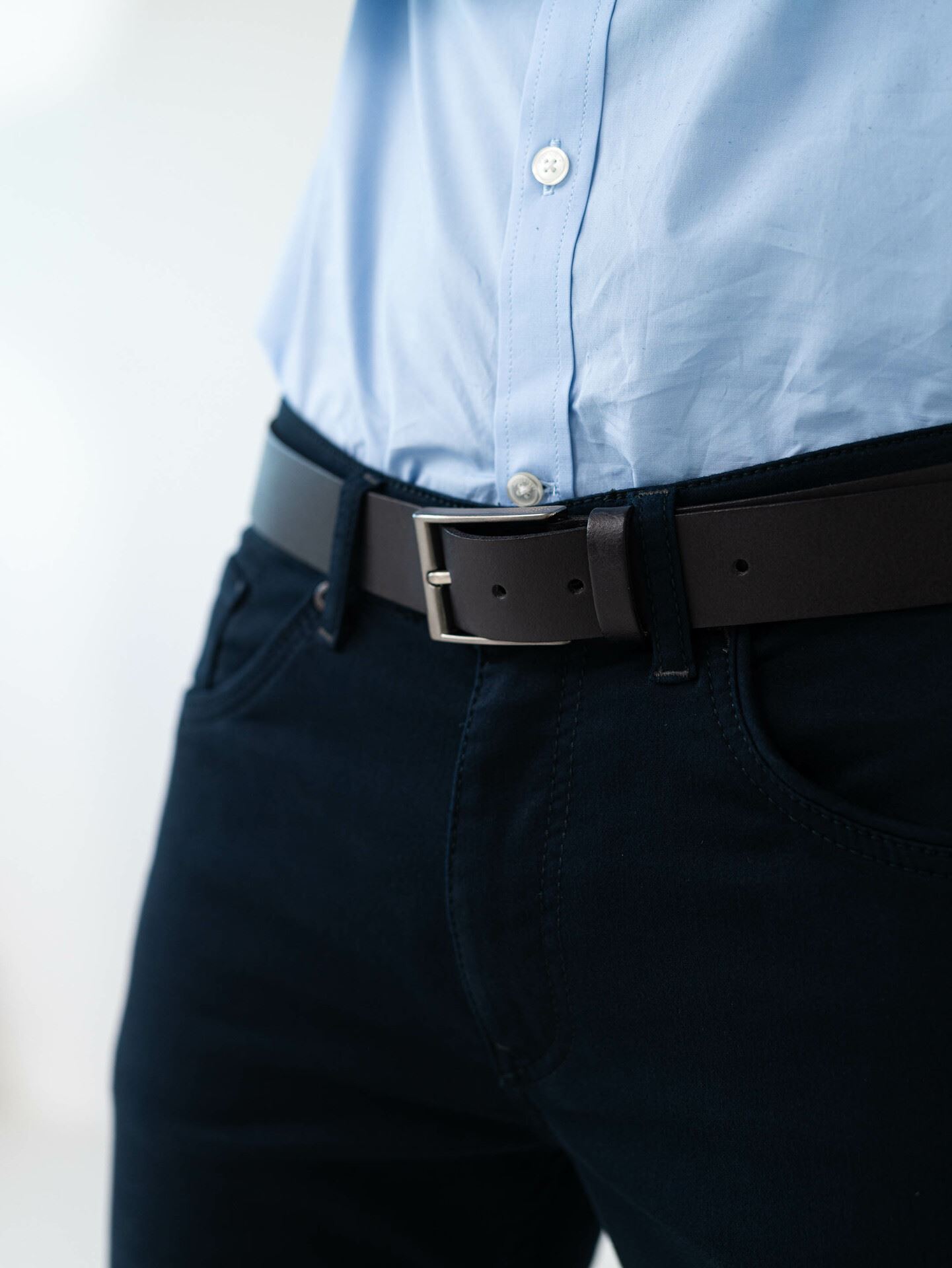 Brad Medium Leather Belt