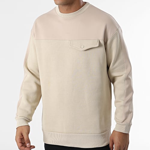 Sweat Crewneck OTS-9 Beige