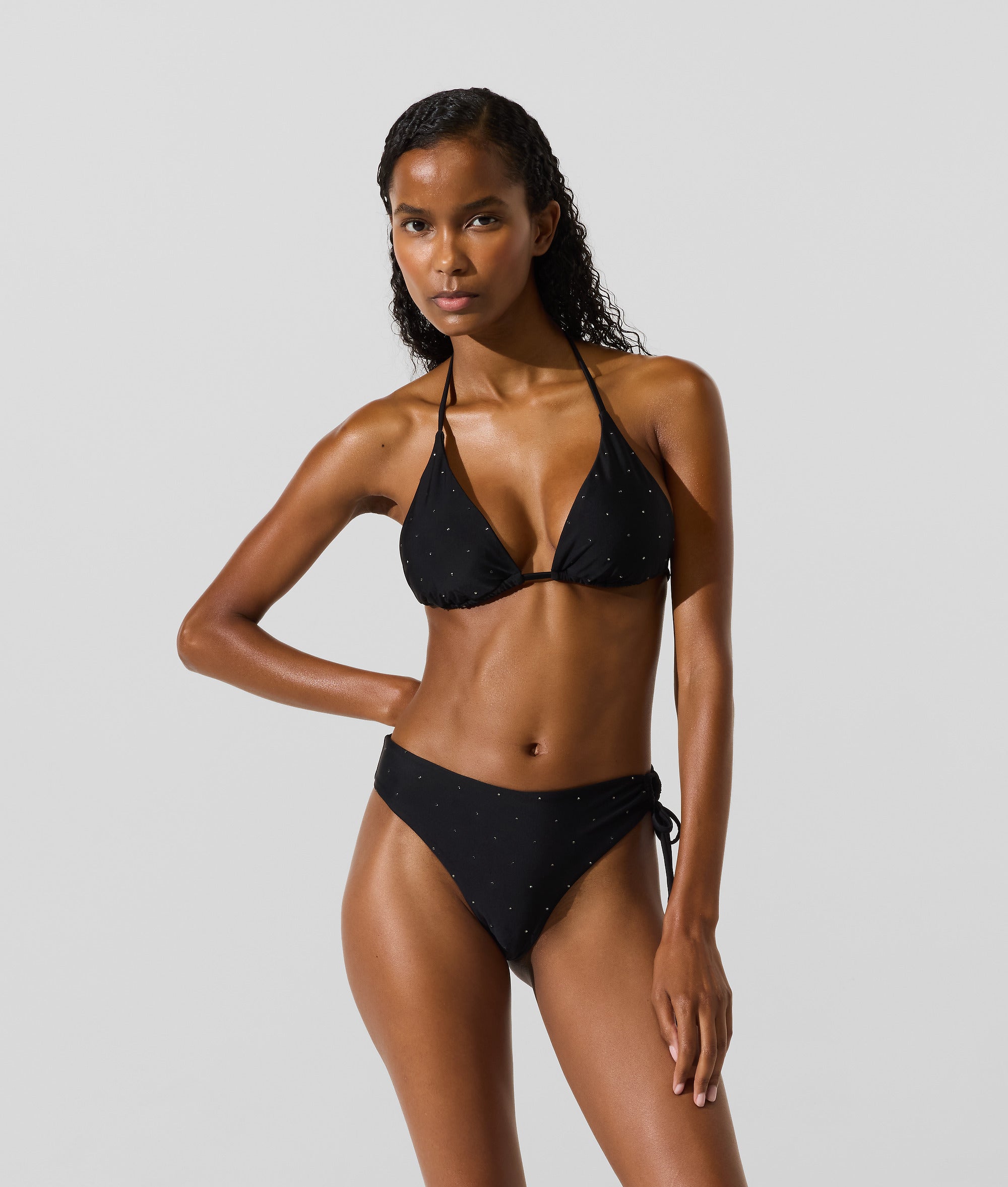 Ikon bikinitopje met strass