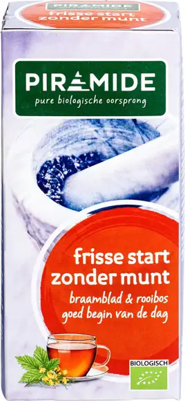 Kruidenthee frisse start zonder munt