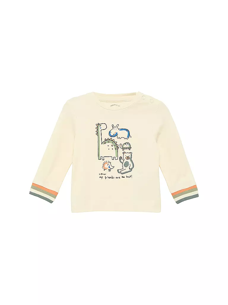 S.OLIVER Baby Langarmshirt  weiss