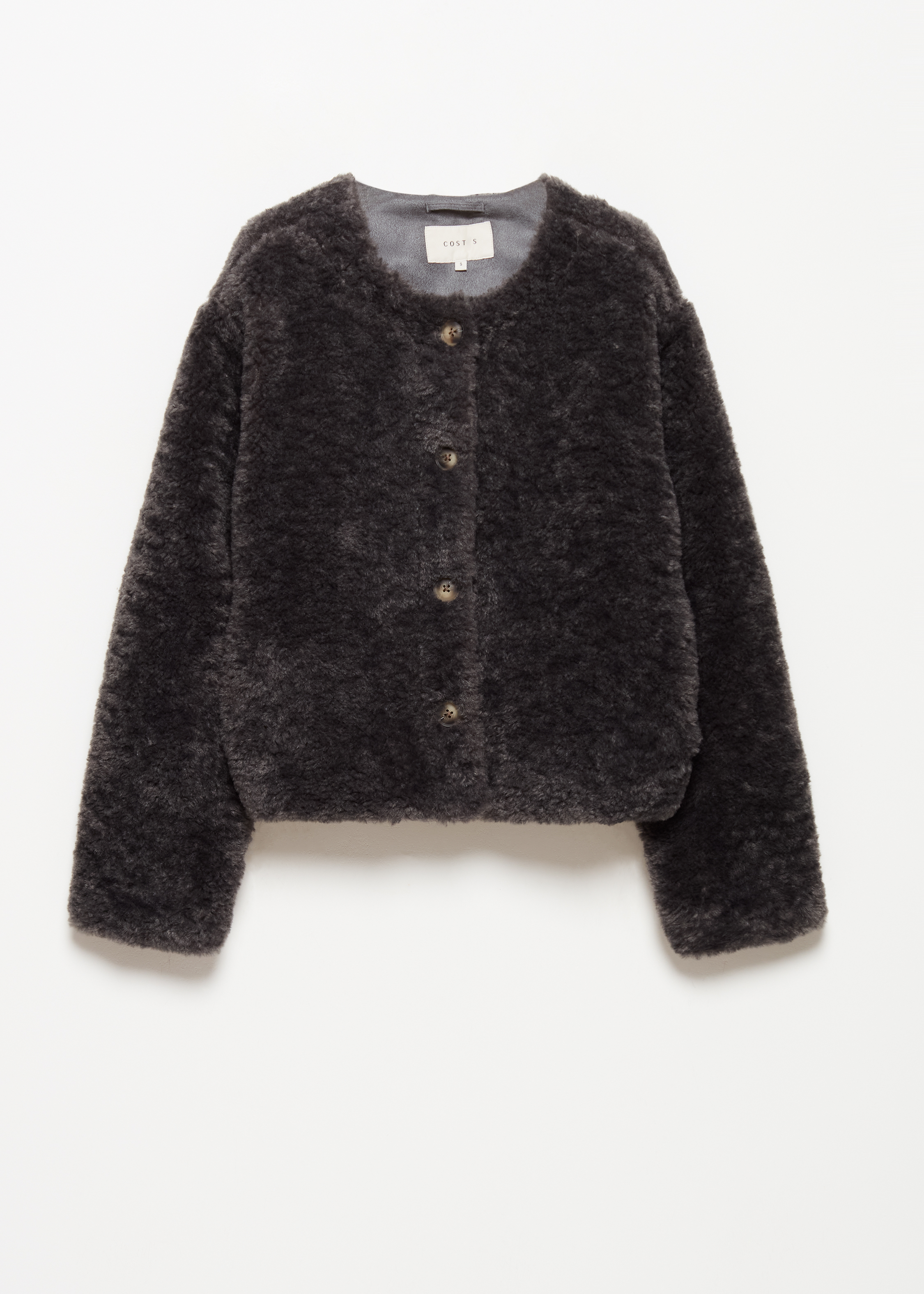 Korte teddy jas