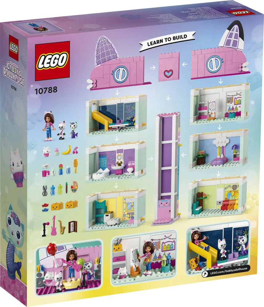 LEGO®GABBY ET LA MAISON MAGIQUE 10788 - LA MAISON MAGIQUE DE GABBY