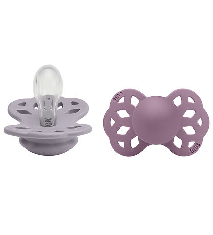 BIBS Infinity Schnuller - 2er-Pack - Gr. 1 - Symmetrisch - Fossi