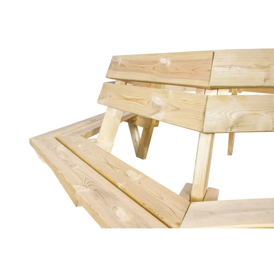 Sens-Line - Bodin Boombank - 227x227x88cm - Hout