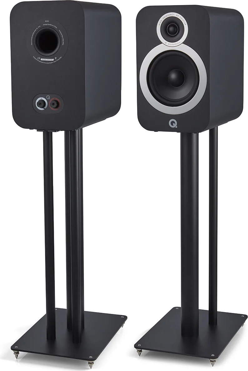 Q Acoustics 3030FSi Noir (la paire) Pieds pour enceintes