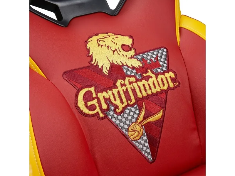 SuBsonic Harry Potter Junior Griffindor - Spillestol - ergonomisk - armstøtter - drejeled - kunstig læder
