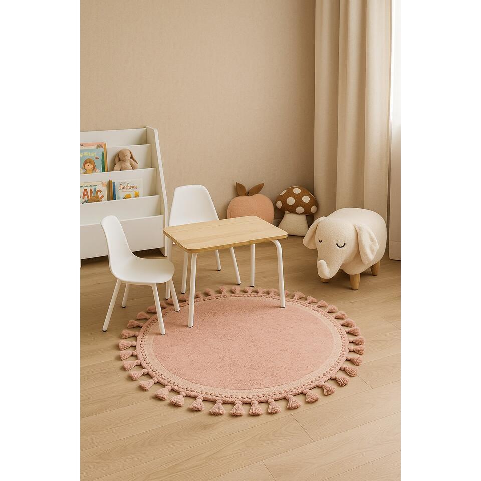 Vloerkleed Hana Roze