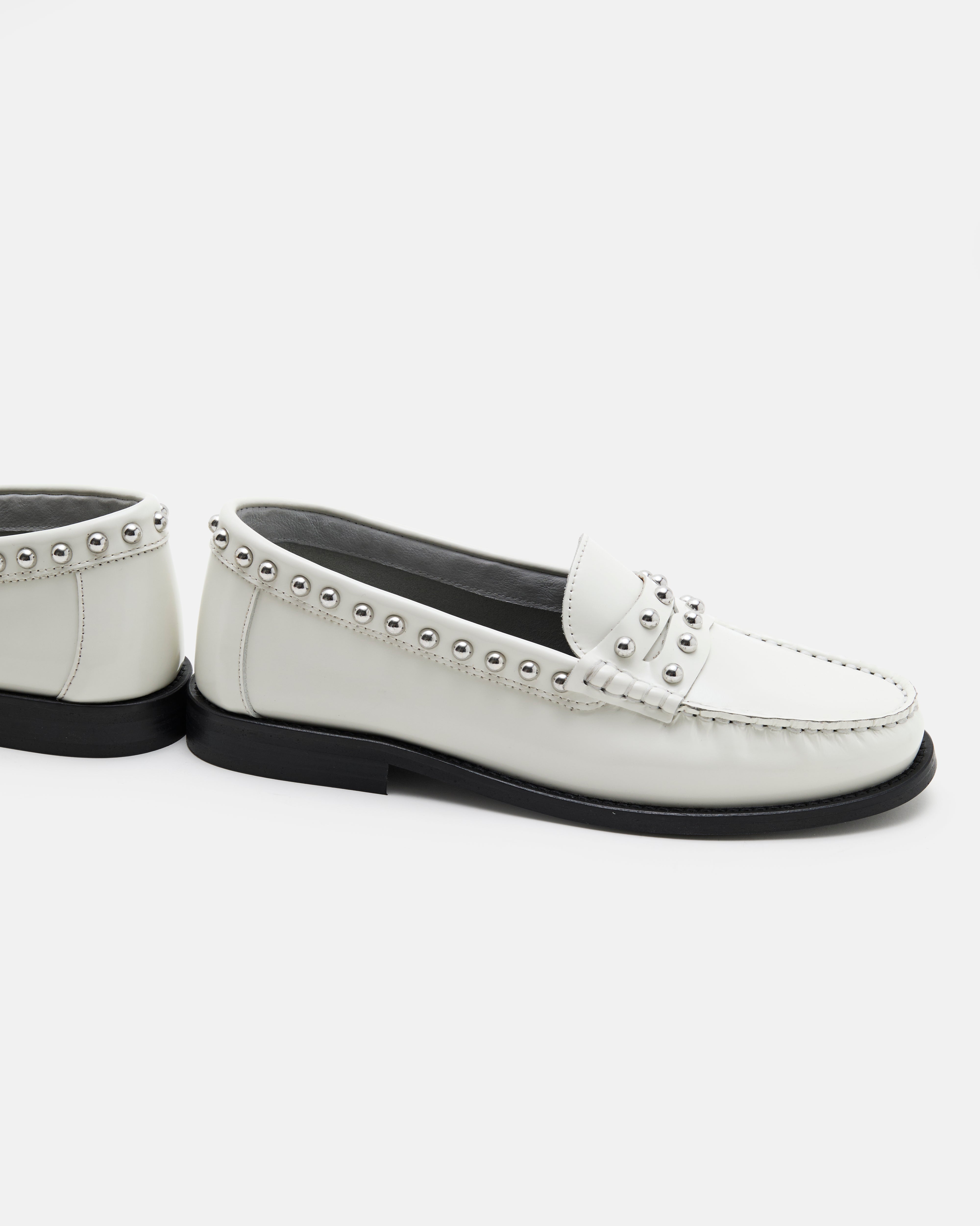 MOCASSINS JIMMY/POL ÉCRU