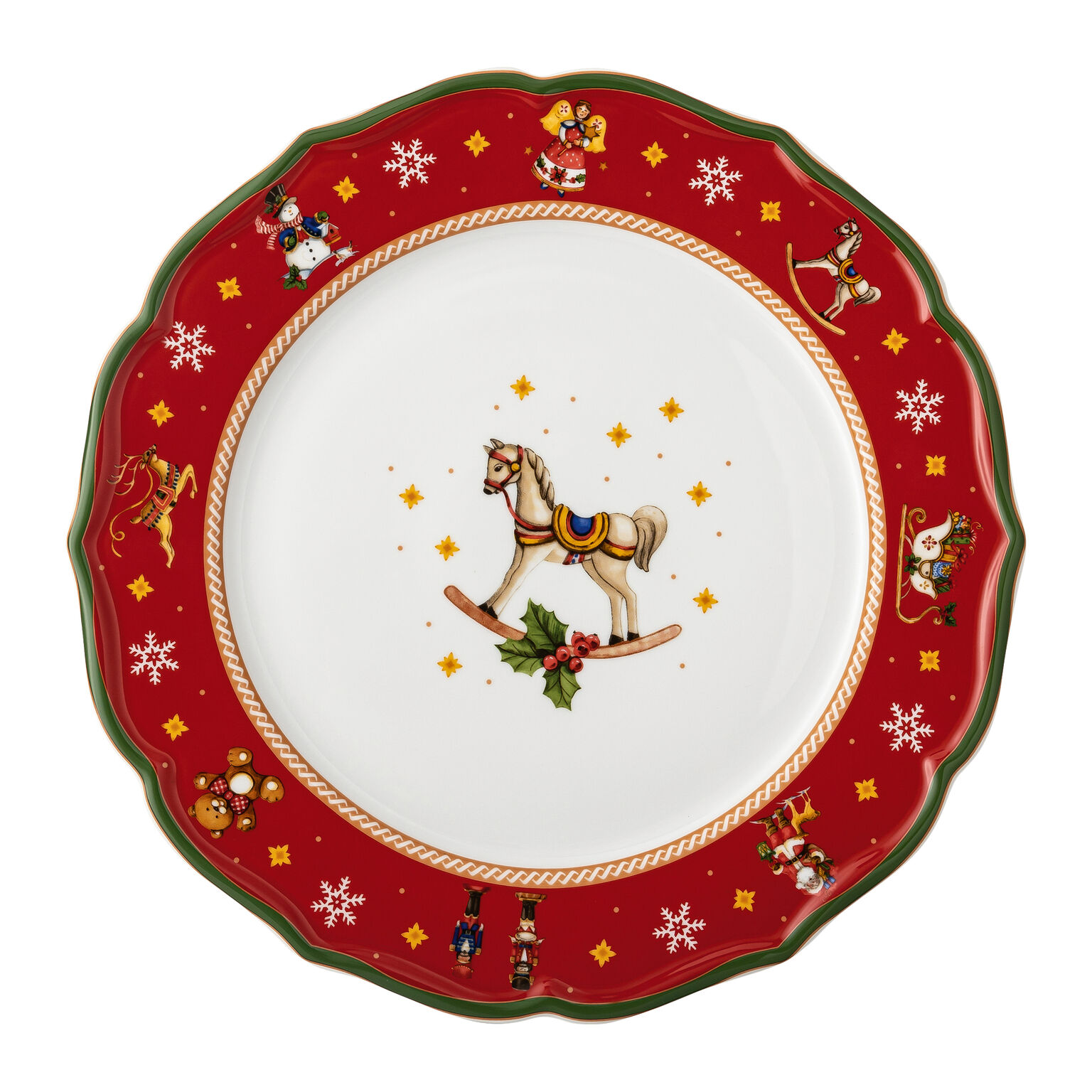 Teller 33 cm flach