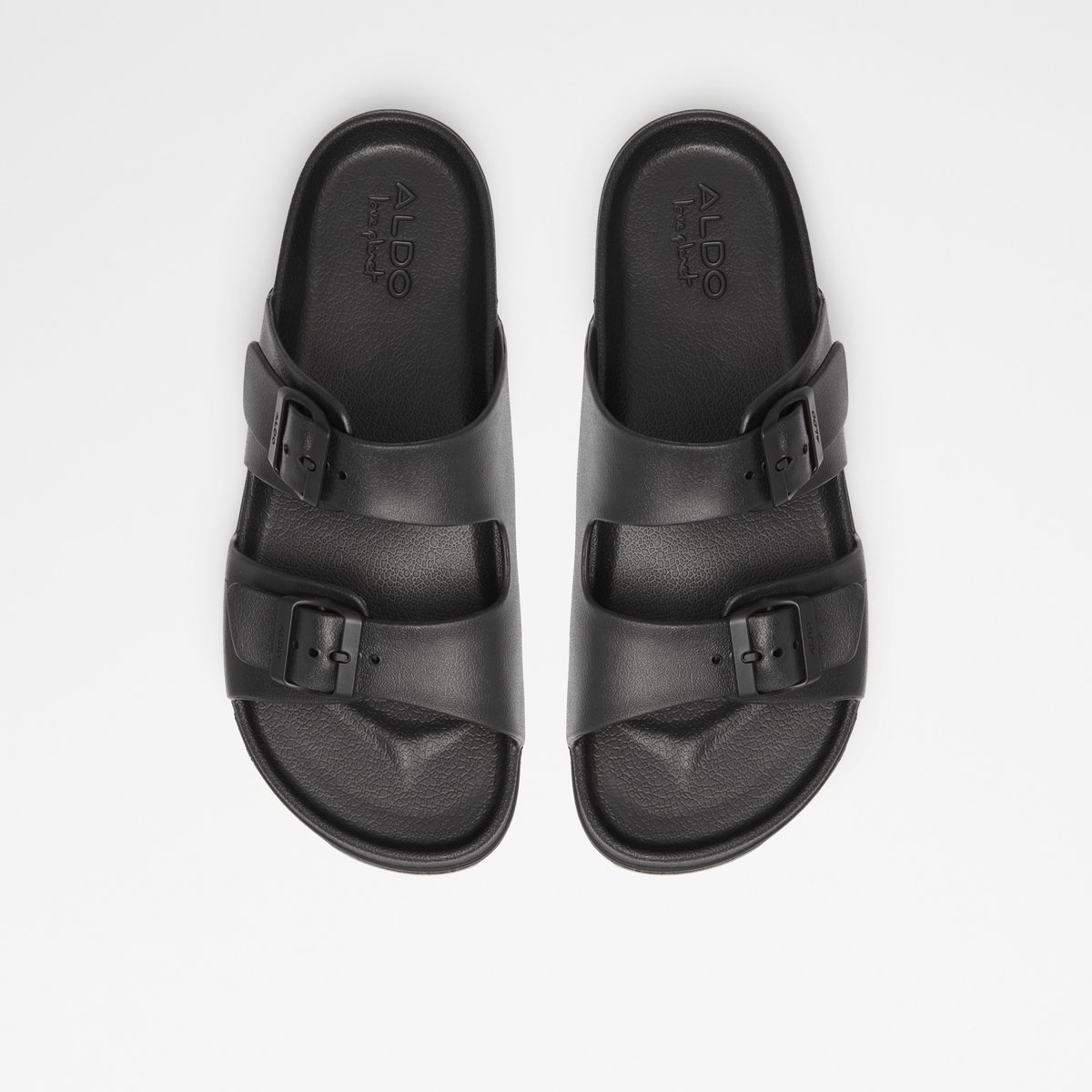 Hideo Black Men Slides