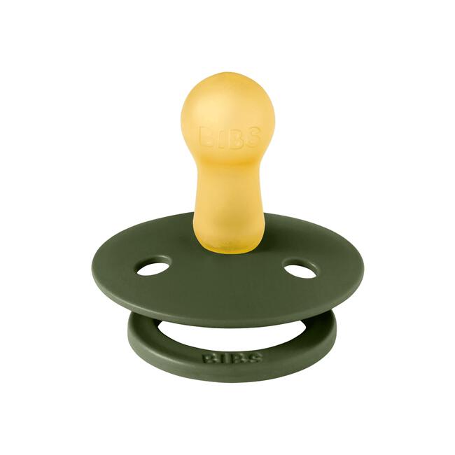 BIBS Fopspeen Two Pack Natuurlijk Rubber Sage/Hunter Green Maat 2