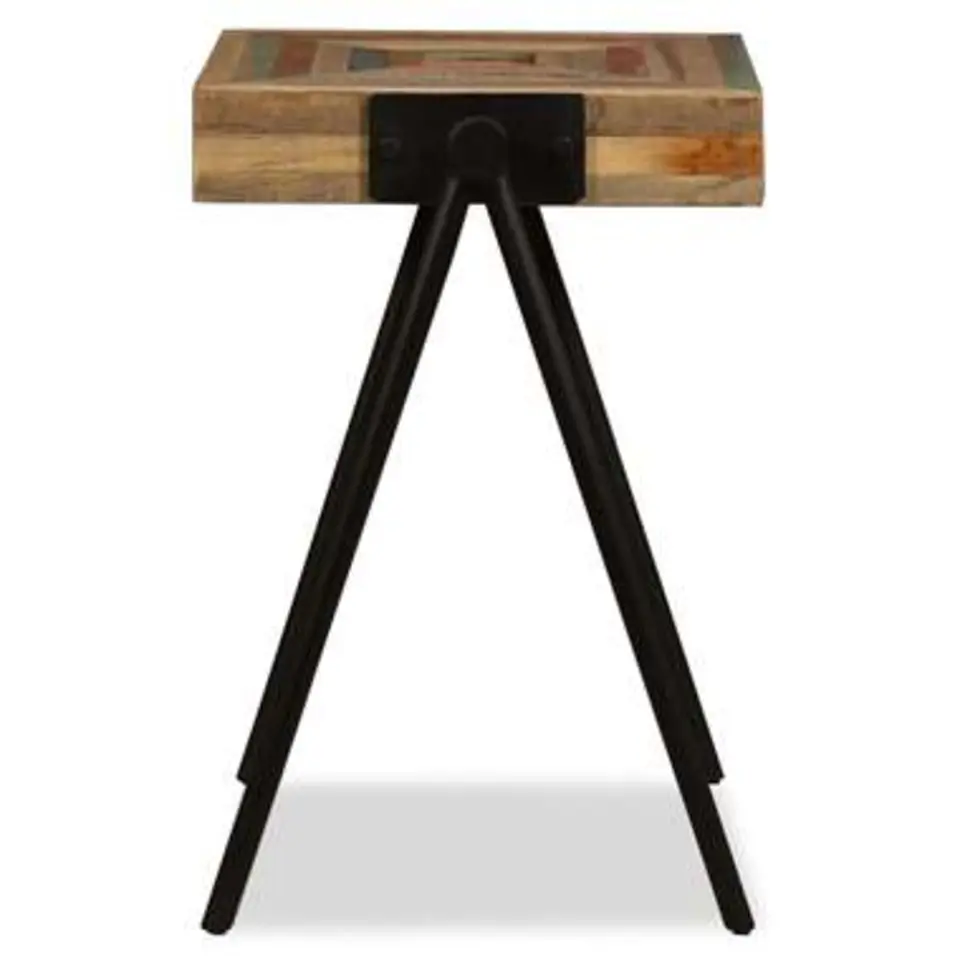 vidaXL - Bijzettafel - Multikleur - Hout
