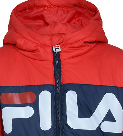 Fila Steppjacke - Berkenthin - True Red/Black Iris