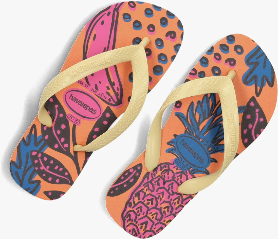 HAVAIANAS oranje havaianas teenslippers top fashion
