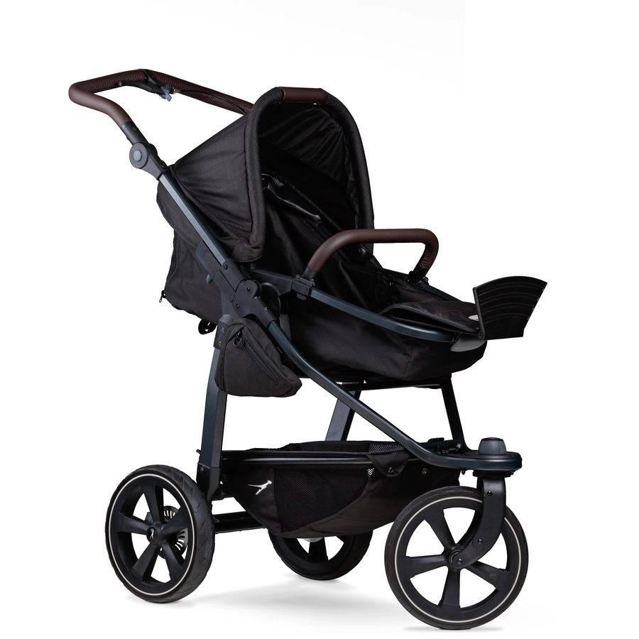 tfk Kombikinderwagen Mono 2 mit Luftkammer Radset schwarz