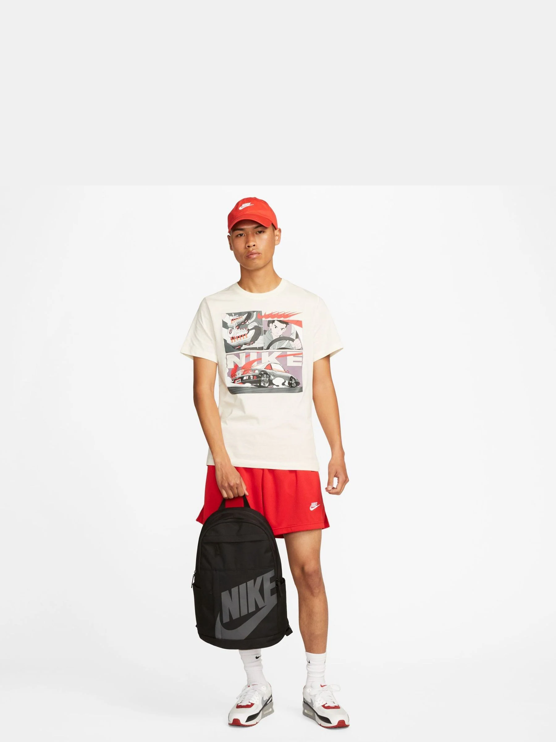 Zwart + antracietgrijs - Nike Elemental rugzak (21L)