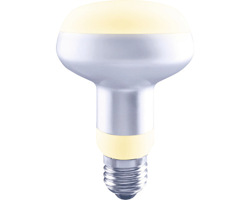 FLAIR LED reflectorlamp dimbaar R80 E27/7W(47W) 590 lm 2700 K warm wit mat