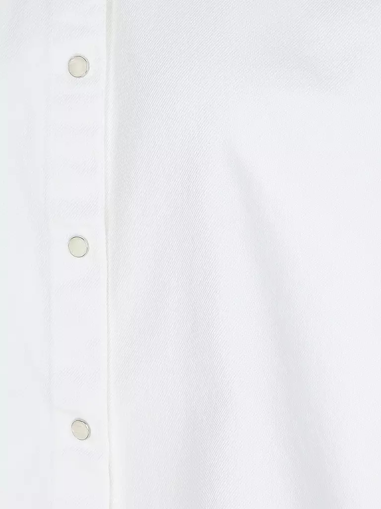 CLOSED Jeansbluse  weiss