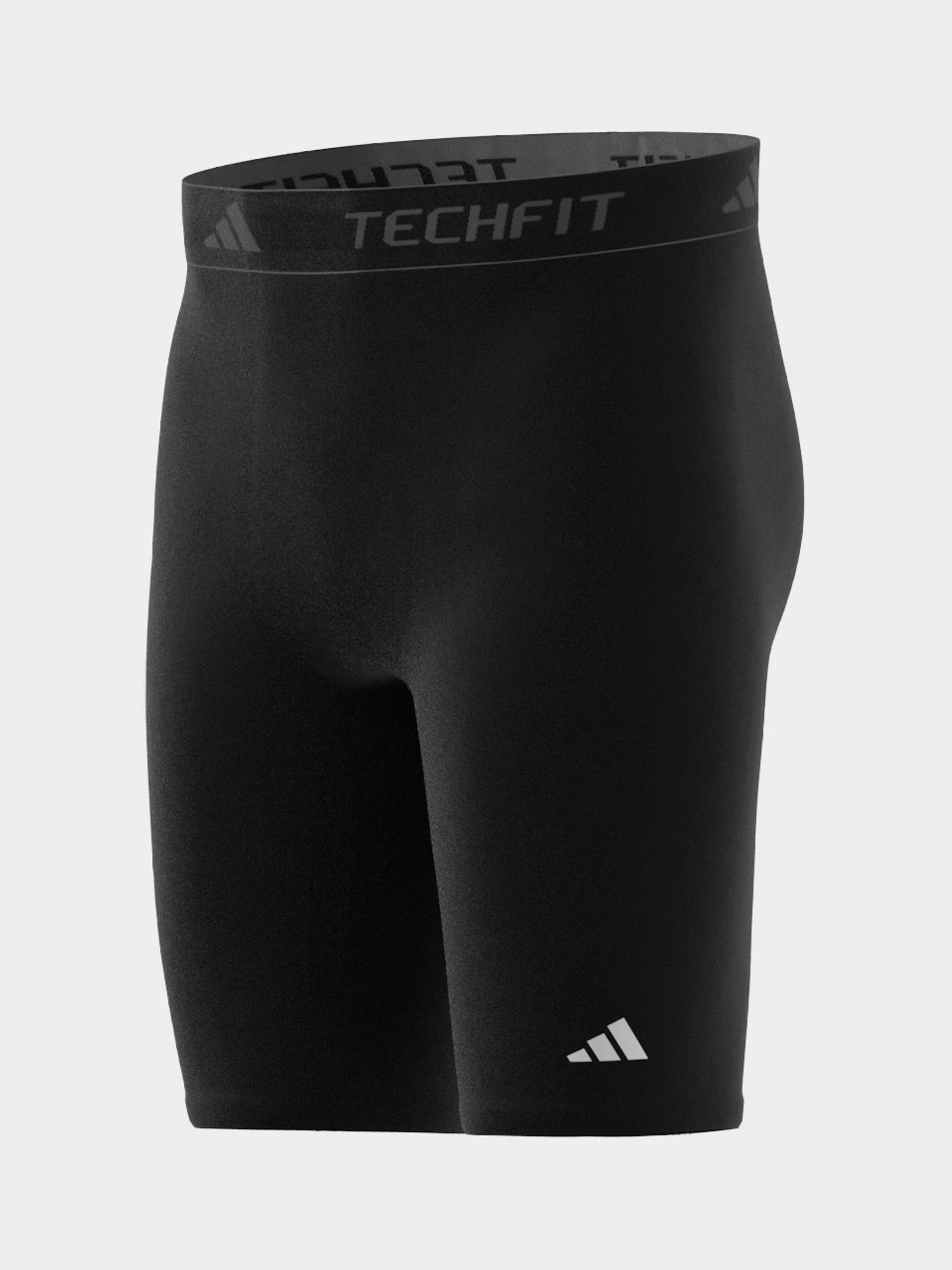Zwart - adidas adidas techfit aeroready baselayer shorts