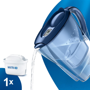 Brita Waterfilterkan Marella Blauw   1 Maxtra Filterpatroon 2,4LT