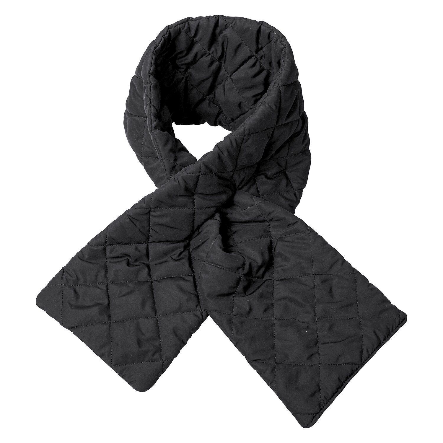 Cheval de Luxe Wattierter Schal  - black - Einheitsgröße