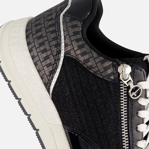 Tamaris Essential Sneakers beige Textiel
