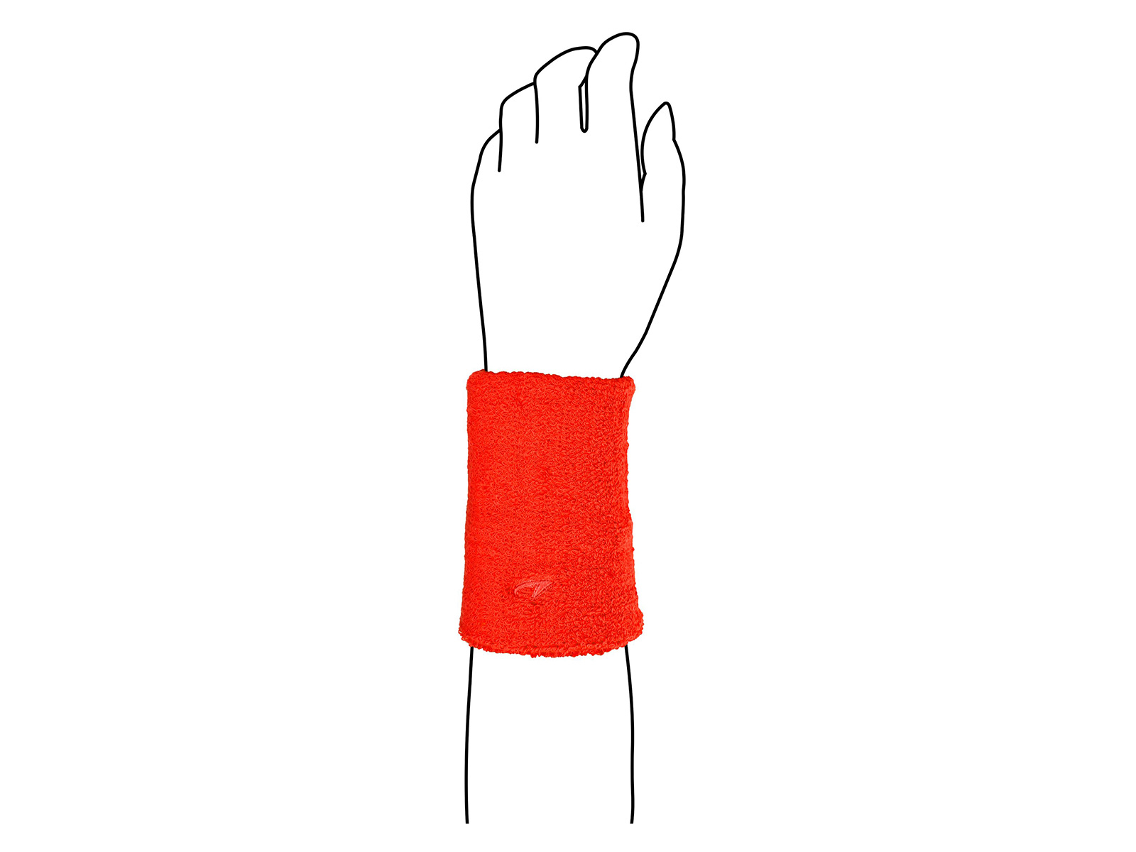 Avento sport pols zweetband - Orange