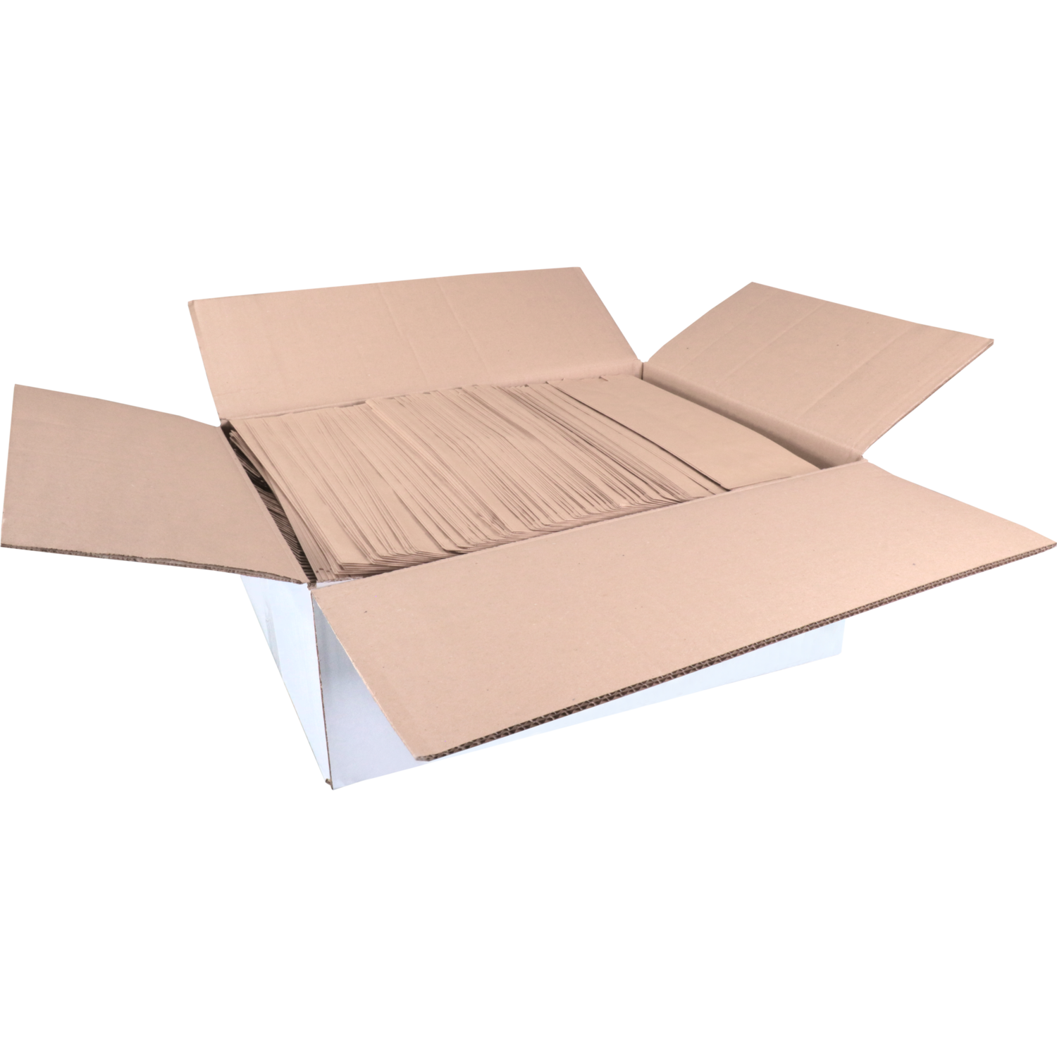 Zak, Snackzak frikandel, Ersatzpapier, Nr. 11, 9.5/ 3,25x32cm, bruin