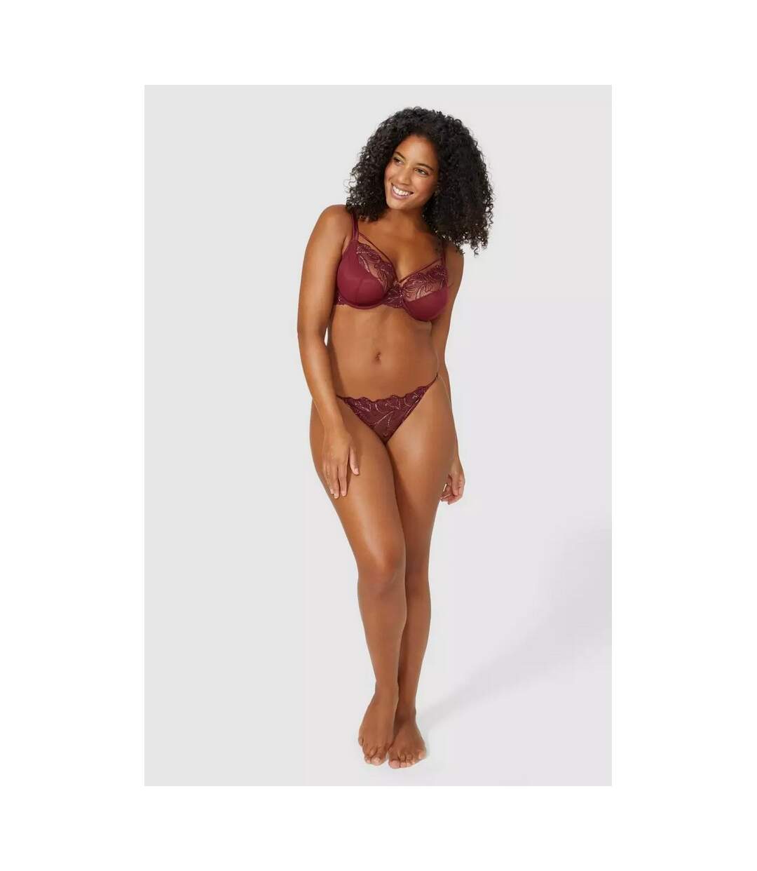 Gorgeous - Tanga - Femme (Pourpre) - UTDH5374