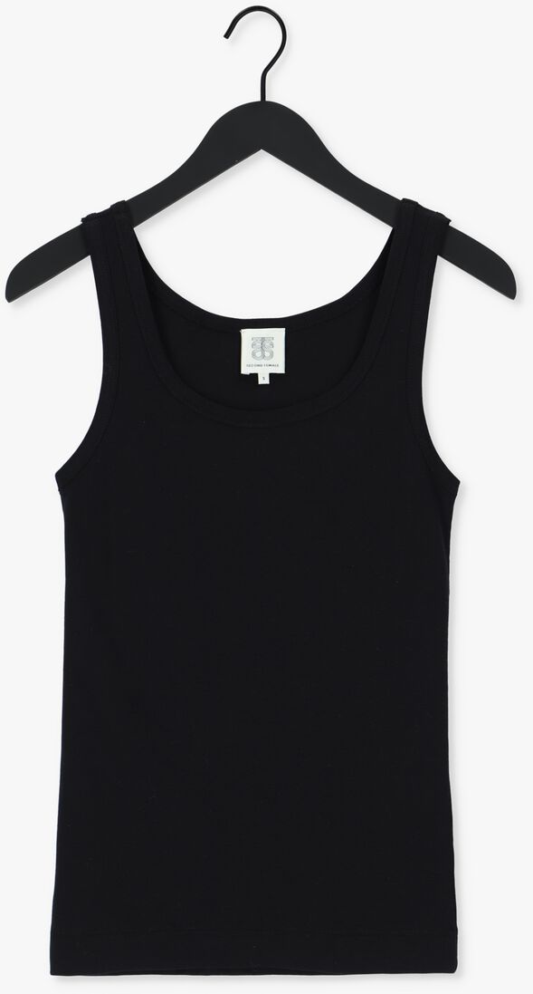 SECOND FEMALE zwarte second female top ambra tanktop