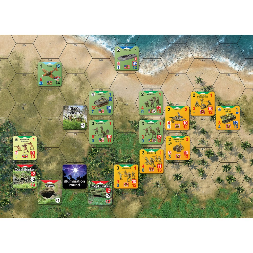 Conflict of Heroes - Guadalcanal