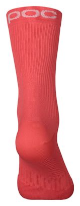 Chaussettes Poc Lithe MTB Mid Ammolite Corail