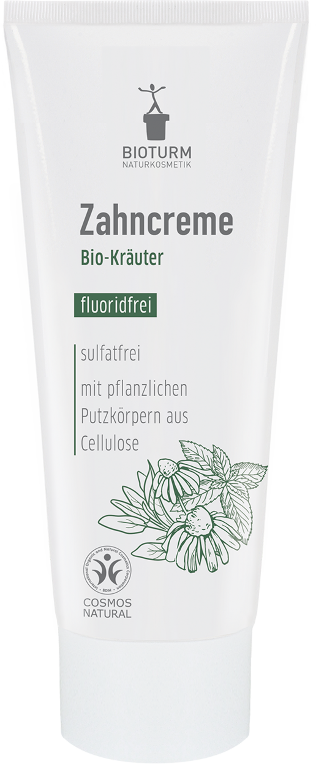 Bioturm  Zahncreme Bio-Kräuter, 75 ml