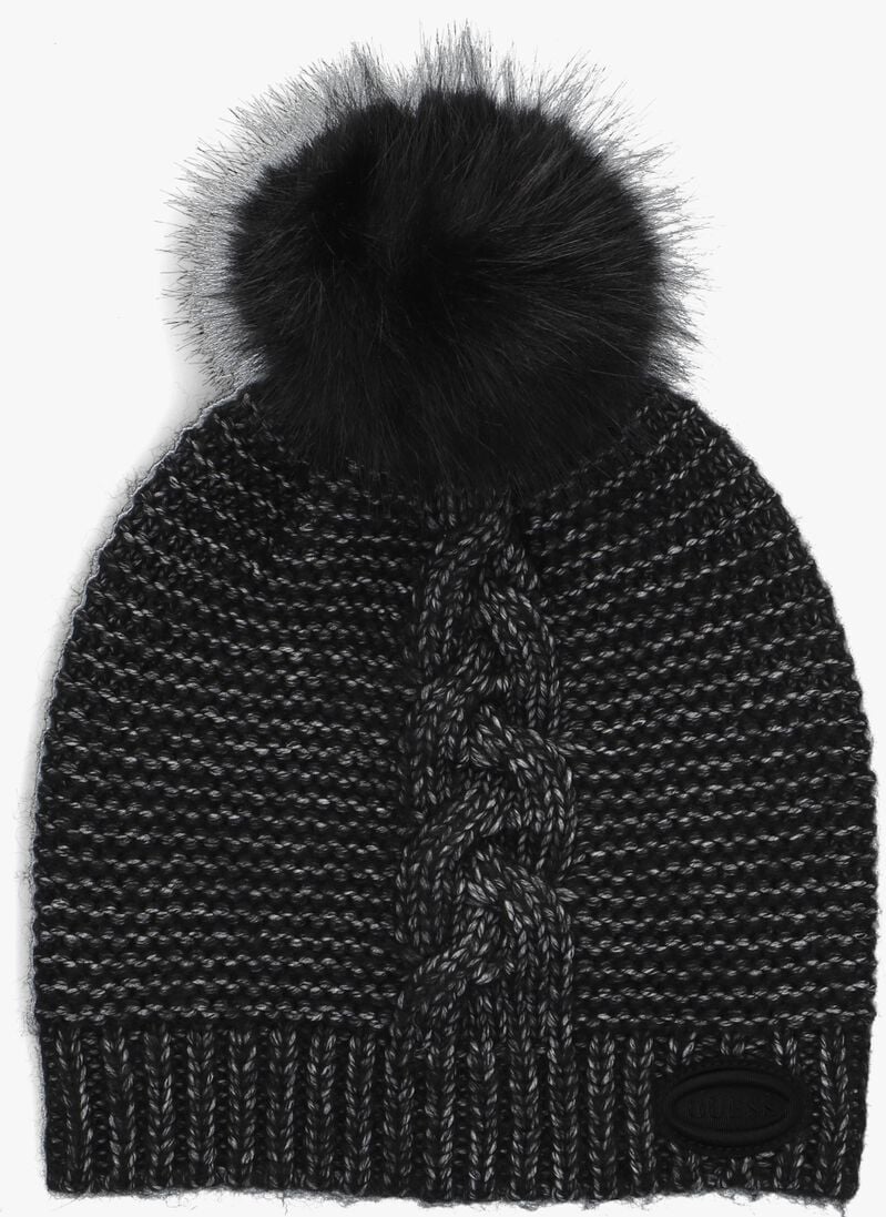 GUESS zwarte guess muts beanie