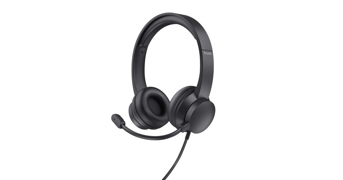 TrustAyda PC Headset on-ear   (Zwart)