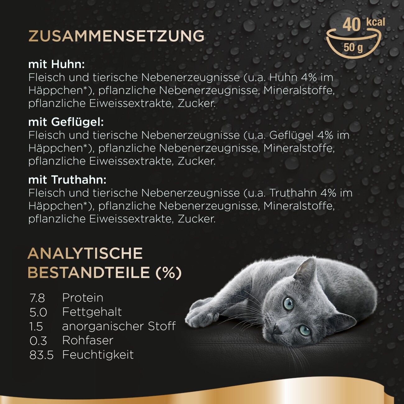 Sheba Mega Pack Fresh & Fine in Sauce mit Huhn, mit Geflügel, mit Truthahn 50 x 50g