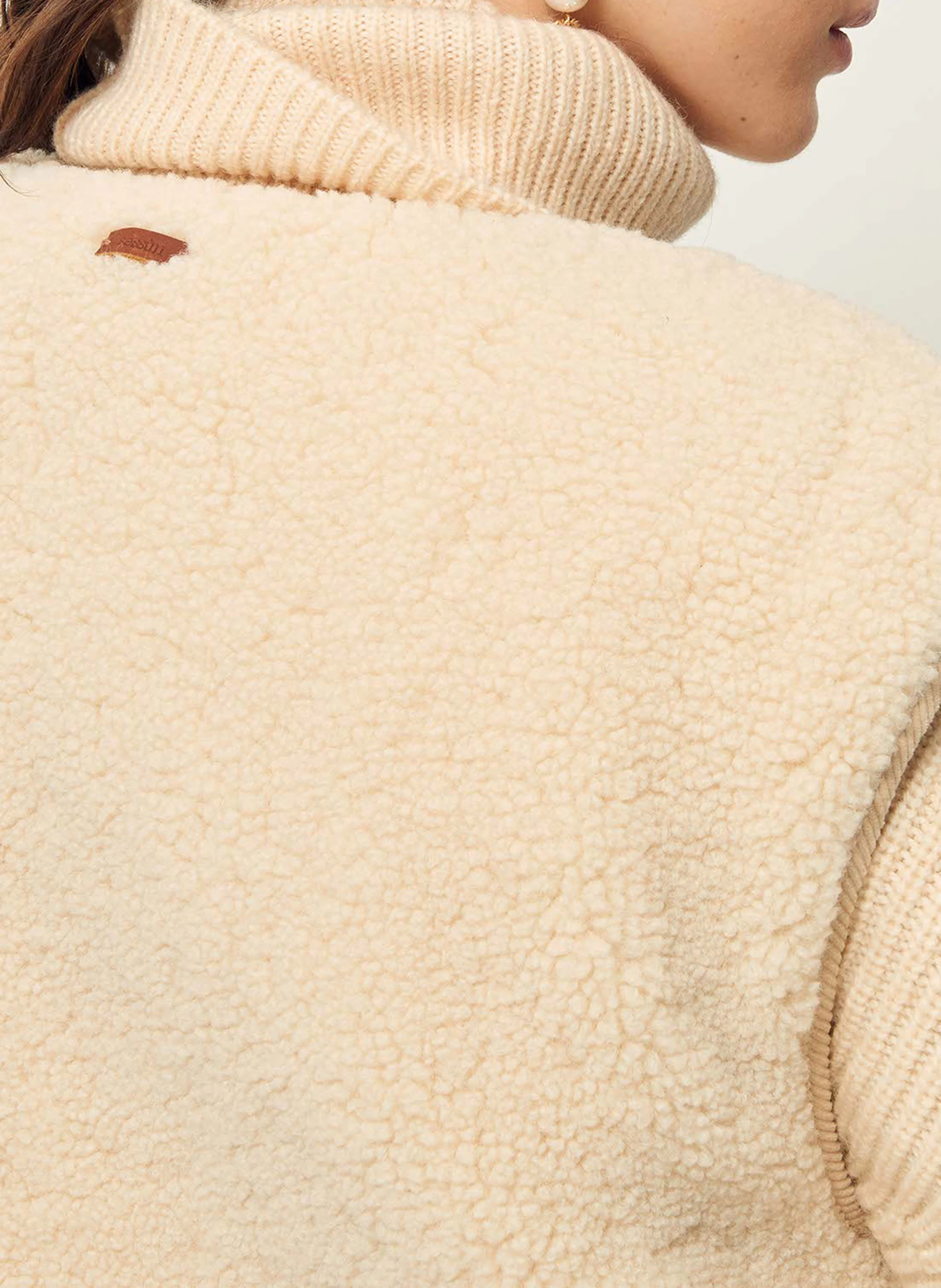SNOWDONIA - Veste droite réversible | Beige