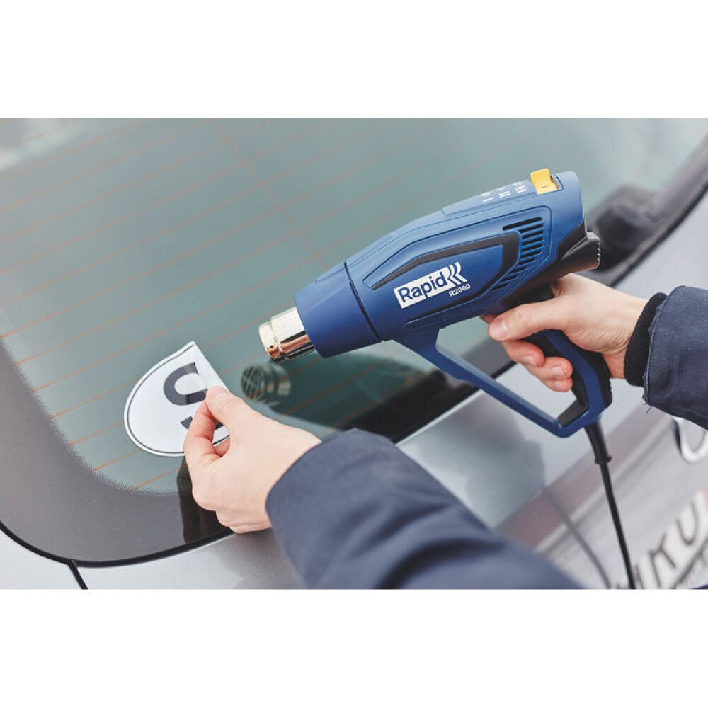 VARMLUFTSPISTOL RAPID R2000 MED KOFFERT