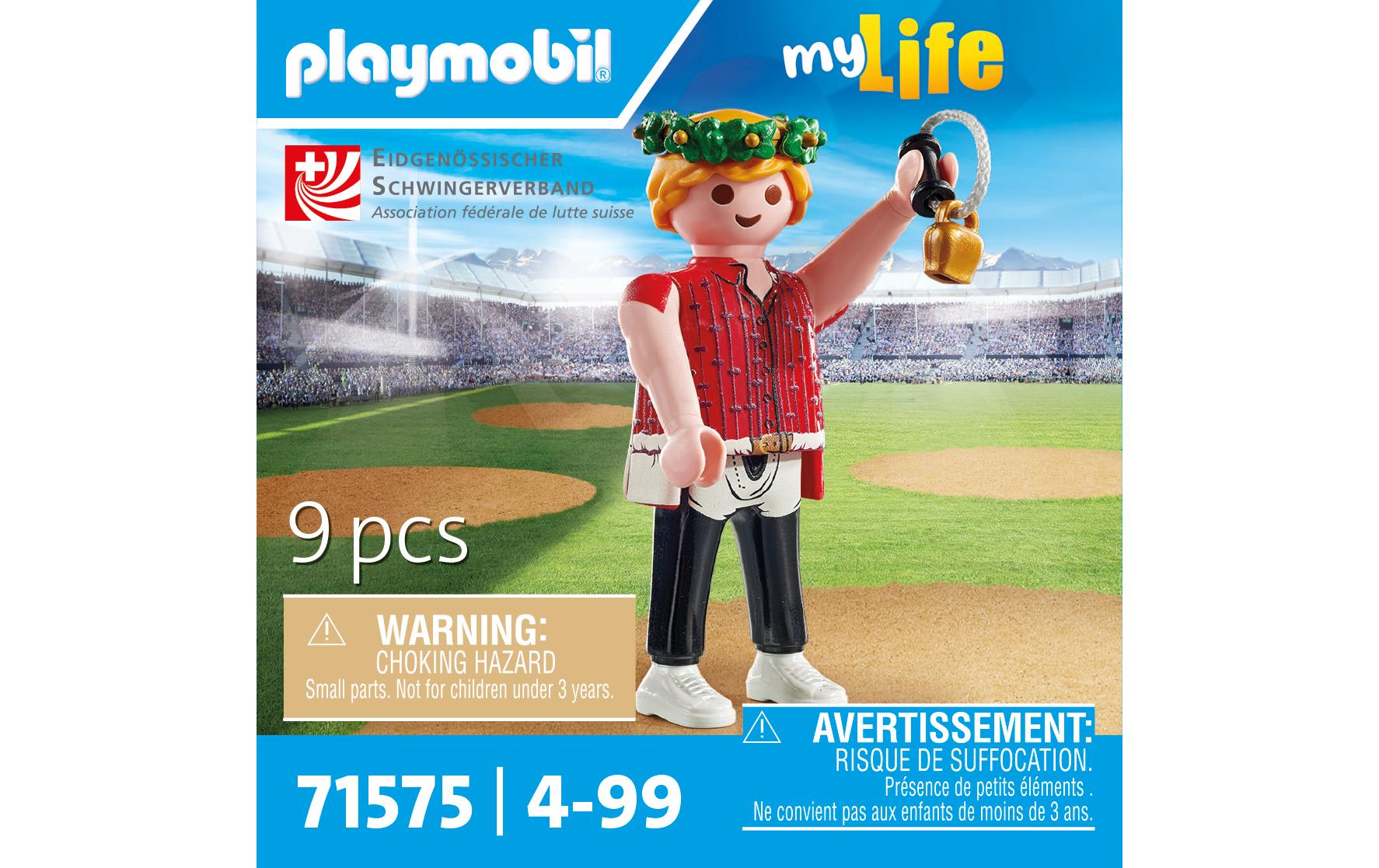 My Life Schwingerkönig – Einzelfigur 71575Figuren-Set zum traditionellen Eidgenössischen Kampfsport