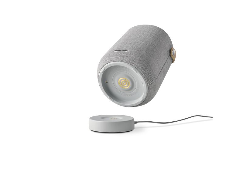 Harman/Kardon Smart Speaker Citation 200 Grau Tragbarer smarter Lautsprecher mit Klang in HD-Qualität