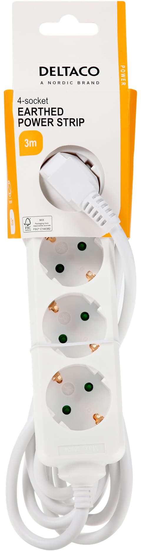 Deltaco stikdåse GT-0401