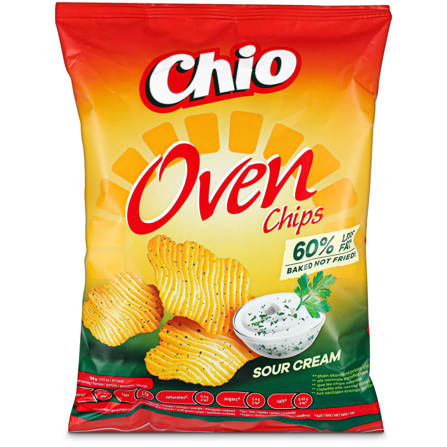 Chio Oven Chips Sour Cream