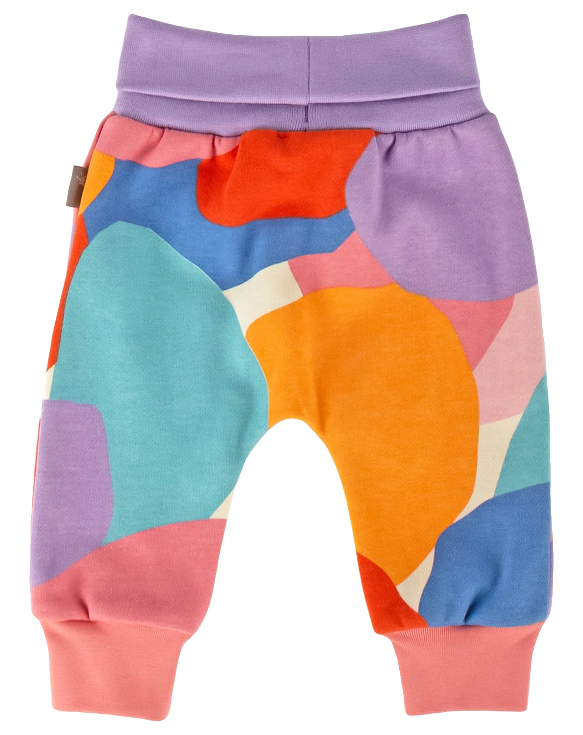 Sweat-Schlupfhose B - SKATING FLAMINGO PATTERN in bunt
