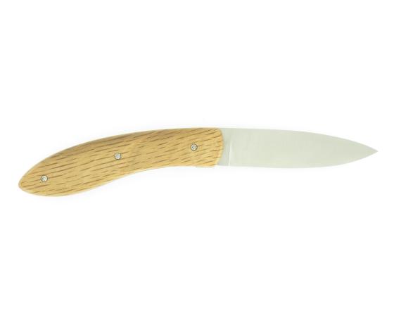 Galet Chêne Couteau de poche par Renoux