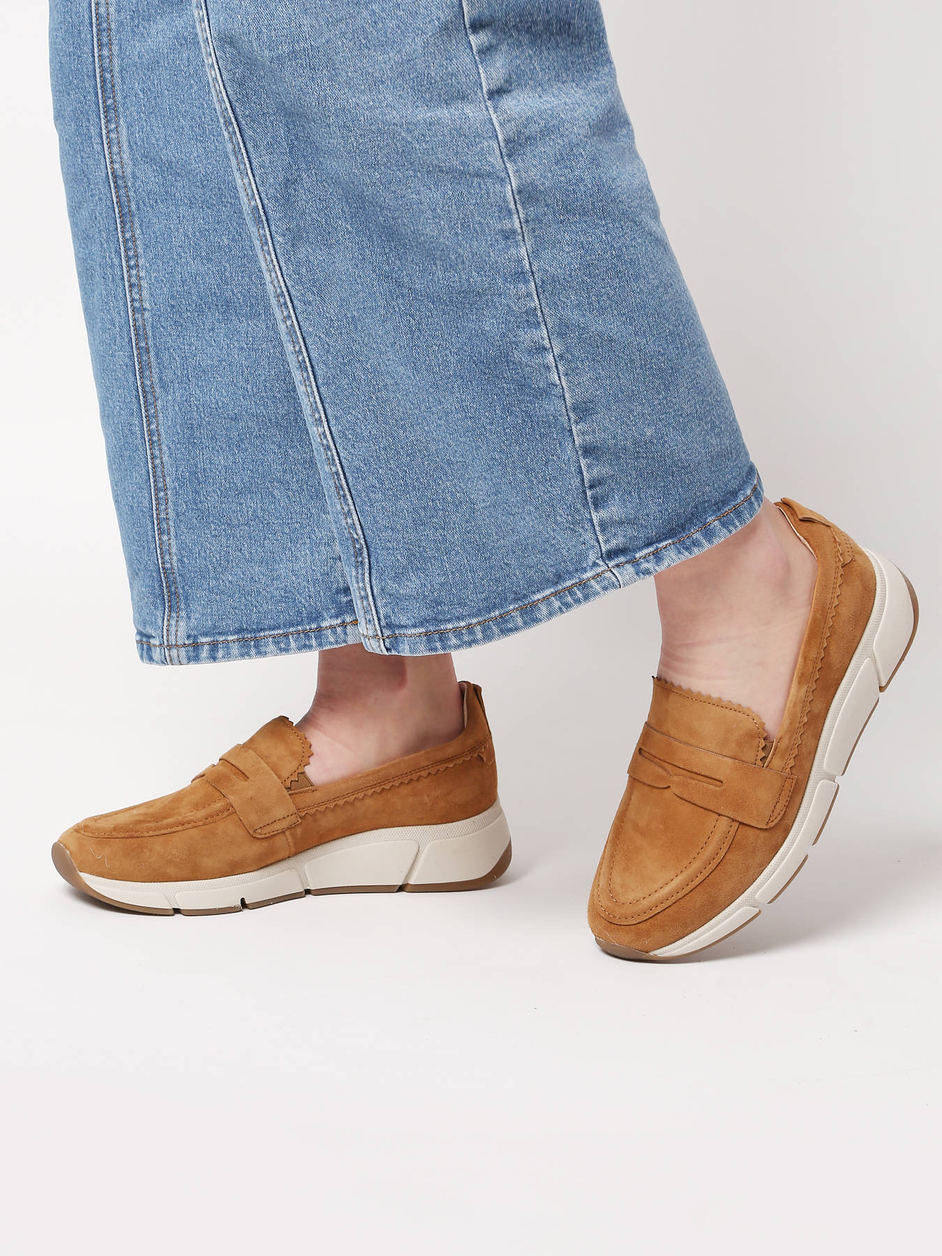Mocassins en cuir GABOR